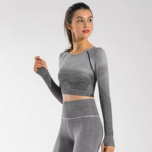 Load image into Gallery viewer, Womens Seamless Yoga and Fitness Tank Top Set
