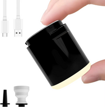 Load image into Gallery viewer, Portable Mini Air Pump with Rechargeable SOS Light for Camping and Outdoor Use
