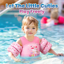 Load image into Gallery viewer, Kids Foam Life Vest with Arm Floats and Safety Whistle for Swimming and Kayaking
