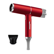 Load image into Gallery viewer, Professional High-Power Negative Ion Hair Dryer with Air Nozzle for Home and Salon Use
