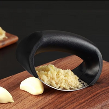 Load image into Gallery viewer, Stainless Steel Garlic Press and Grinder Manual Garlic Crusher with Comfortable Grip
