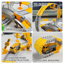 Load image into Gallery viewer, Magic Climbing Track Car Set for Kids Educational Engineering Play Set
