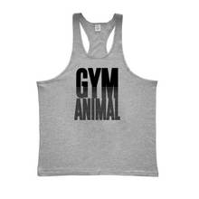 Load image into Gallery viewer, Men's Muscle Fit Cotton Stringer Tank Top
