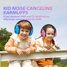 Load image into Gallery viewer, Kids Noise Reduction Earmuffs for Sleep and Focus
