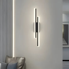 Load image into Gallery viewer, Modern LED Wall Light with 3 Color Modes for Bedroom and Living Room
