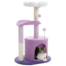 Load image into Gallery viewer, Cat Tree Design Flower Style Indoor Activity Tower
