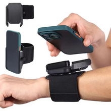 Load image into Gallery viewer, 360° Rotating Wrist Strap Phone Holder for Running and Cycling
