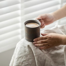 Load image into Gallery viewer, Japanese Vintage Ceramic Coffee Mug with Rustic Glaze
