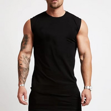 Load image into Gallery viewer, Men's Muscle Fit Sleeveless Workout Tank Top
