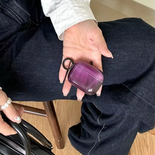 Load image into Gallery viewer, Retro Purple Halo Protective AirPods Case
