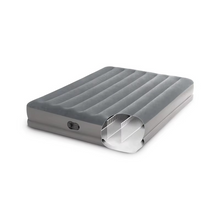 Load image into Gallery viewer, 12" Queen Air Mattress with USB Pump and Fiber-Tech Support
