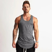 Load image into Gallery viewer, Men's Muscle Fit Sleeveless Workout Tank Top
