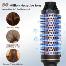 Load image into Gallery viewer, 3-in-1 Ionic Hair Straightener, Curler and Volumizing Brush
