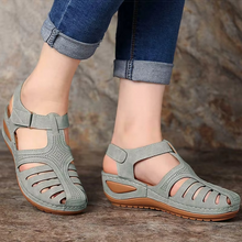 Load image into Gallery viewer, Summer Beach Chic: Women's Comfort Wedge Sandals
