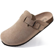 Load image into Gallery viewer, Stylish Unisex Slip-On Clogs with Cushioned Cork Footbed
