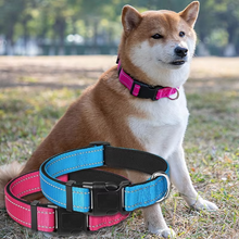 Load image into Gallery viewer, Reflective Comfort Collar for Dogs – Soft, Adjustable, and Breathable
