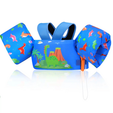 Load image into Gallery viewer, Kids Foam Life Vest with Arm Floats and Safety Whistle for Swimming and Kayaking
