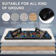 Load image into Gallery viewer, Portable Foldable Push Up Board for Full Body Home Workouts
