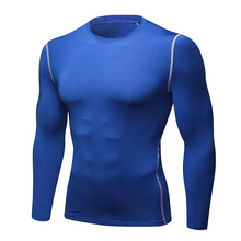 Load image into Gallery viewer, Men's Compression Long Sleeve Training Shirt for Running and Gym

