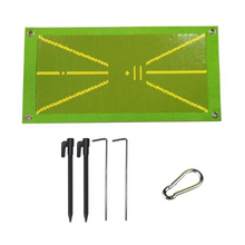Load image into Gallery viewer, Golf Training Mat for Swing Path and Impact Detection
