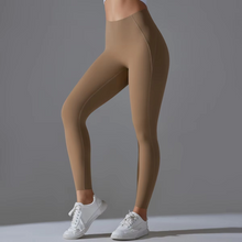 Load image into Gallery viewer, High Waist Yoga Leggings, Squat Proof Tummy Control Workout Pants for Gym, Running, and Cycling
