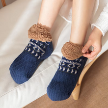 Load image into Gallery viewer, Ultra Cozy Non Slip Fleece Lined Winter Socks for Home and Sleep
