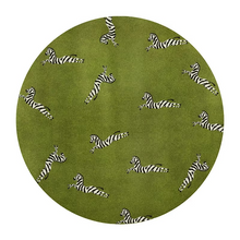 Load image into Gallery viewer, Plush Round Leopard Pattern Area Rug – Soft Thickened Floor Mat for Bedroom or Living Room
