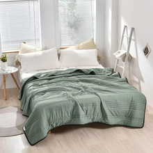 Load image into Gallery viewer, Summer Lightweight Quilt Solid Color All Season Comforter for Double Bed
