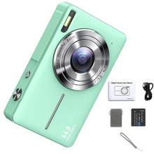 Load image into Gallery viewer, High-Resolution Kids' Digital Camera - 1080P HD, 44MP with 16X Zoom
