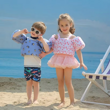 Load image into Gallery viewer, Infant Safety Swim Trainer with Buoyancy Vest and Arm Floats

