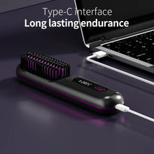 Load image into Gallery viewer, Cordless Hair Styler with Ceramic &amp; Ionic Technology, USB Charging &amp; LCD Display
