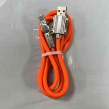 Load image into Gallery viewer, Ultra-Durable 180° Rotating USB-C Fast Charger Cable for Gaming Phones
