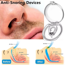 Load image into Gallery viewer, Magnetic Anti Snore Device Nose Clip for Better Breathing and Restful Sleep with Case
