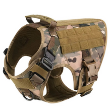 Load image into Gallery viewer, Tactical Dog Harness and Leash Set for Medium and Large Dogs
