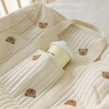 Load image into Gallery viewer, Versatile Mommy Travel Tote - Diaper, Nappy, and Essentials Organizer Bag
