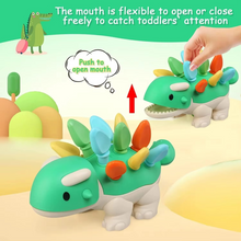 Load image into Gallery viewer, Montessori Dinosaur Fine Motor Skills Learning Toy for Preschoolers
