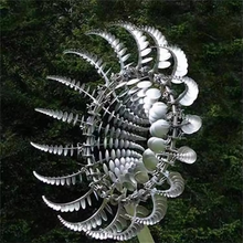 Load image into Gallery viewer, Enchanting Solar-Powered 3D Kinetic Wind Sculpture for Gardens
