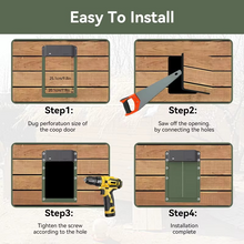 Load image into Gallery viewer, Smart Automatic Chicken Coop Door Opener with Light Sensor and Waterproof Design
