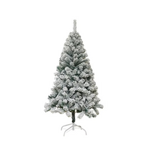 Load image into Gallery viewer, Snowy Flocked Christmas Tree with Realistic Frosted Pine and Artificial Snow for Holiday Decor
