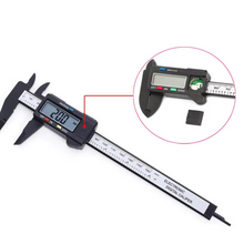 Load image into Gallery viewer, Digital Vernier Caliper Ruler, Carbon Fiber Electronic Micrometer Gauge
