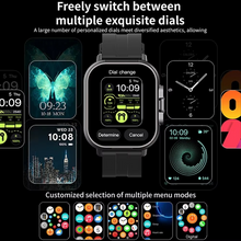 Load image into Gallery viewer, 2" Smartwatch with Built-In Bluetooth Headset and Fitness Tracker
