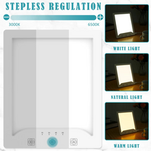 Load image into Gallery viewer, Light Therapy Lamp with Adjustable Brightness and Color Settings
