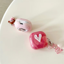 Load image into Gallery viewer, Cute Earbuds Case with Keychain for Samsung Galaxy Buds
