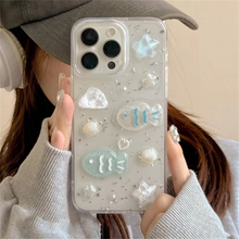 Load image into Gallery viewer, Korean 3D Cloud and Star Soft Shockproof Phone Case
