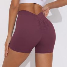 Load image into Gallery viewer, Women's Stretch Yoga Shorts for Comfort and Style
