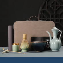 Load image into Gallery viewer, Premium Matcha Tea Essentials Set with Bamboo Tools and Ceramic Bowl
