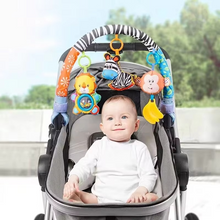 Load image into Gallery viewer, Sensory Hanging Stroller Toy for Newborn Development and Entertainment
