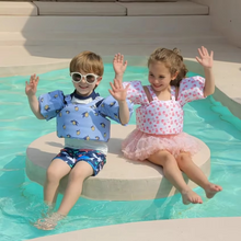 Load image into Gallery viewer, Infant Safety Swim Trainer with Buoyancy Vest and Arm Floats
