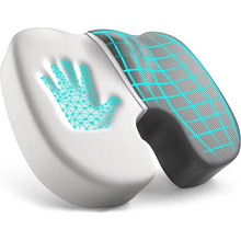 Load image into Gallery viewer, Ergonomic Memory Foam Seat Cushion for Office Chair and Car
