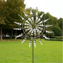 Load image into Gallery viewer, Enchanting Solar-Powered 3D Kinetic Wind Sculpture for Gardens
